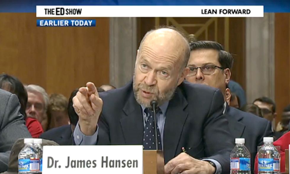 Climate Scientists and Deniers Debate Keystone XL on The Ed Show