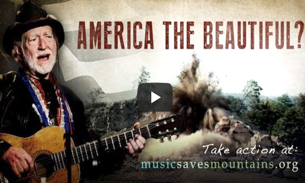 Willie Nelson Joins Fight to Stop Mountaintop Removal Coal Mining
