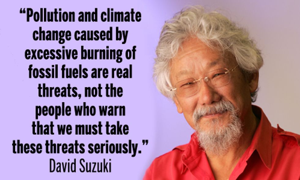 David Suzuki: Climate Change Is Real Threat, Not Activists Calling for Immediate Action