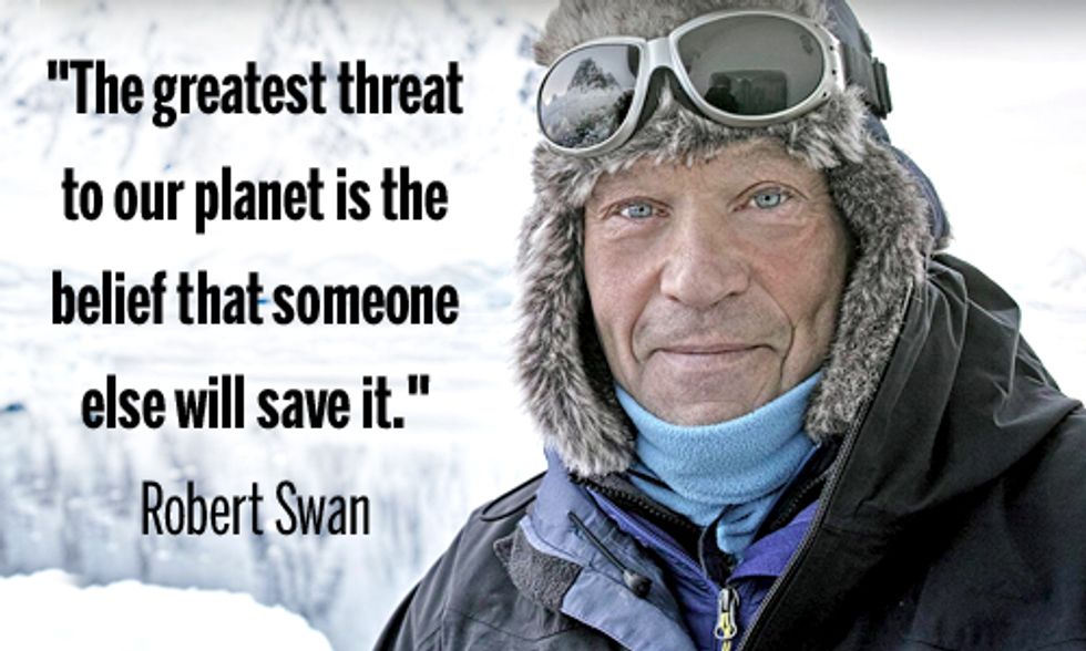 Robert Swan Leads Antarctic Expedition to Show Firsthand Effects of Climate Change