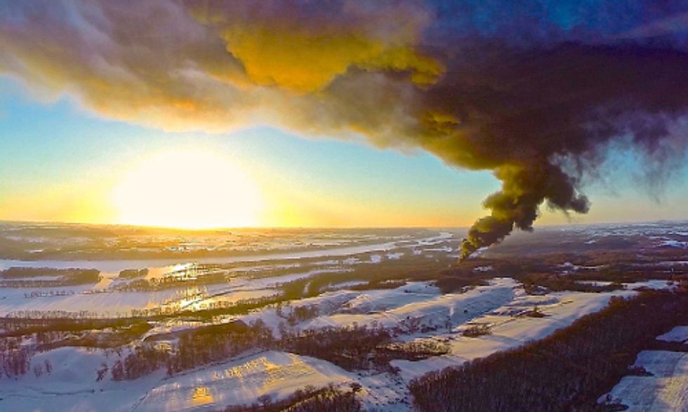Another Oil Bomb Train Explodes, Third in Last Three Weeks