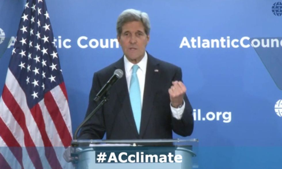 John Kerry: Not Addressing Climate Change Will Lead to 'Utter Catastrophe'
