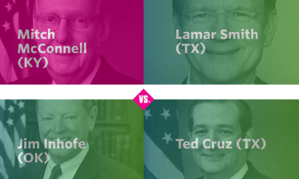 Have You Filled Out Your Bracket Yet? Which Climate Deniers Will Make It to the Final Four?