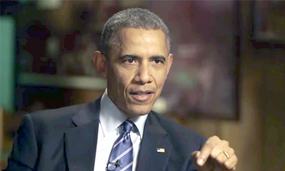 President Obama: Some in Congress Are 'Shills for the Fossil Fuel Industry'