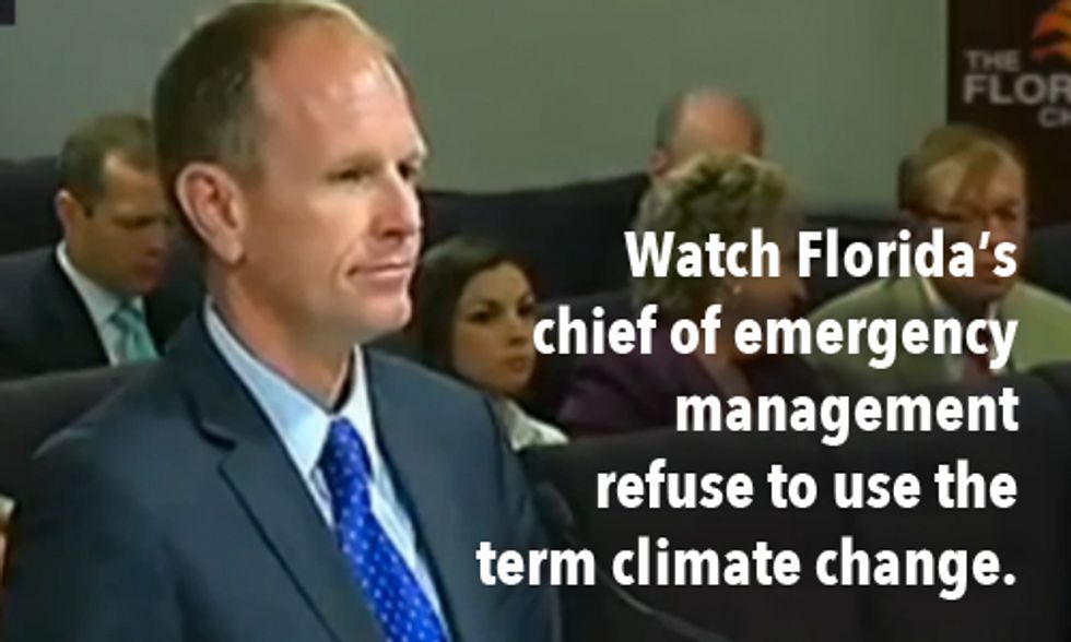 Hilarious Video: Florida Administrator Refuses to Say the Words Climate Change