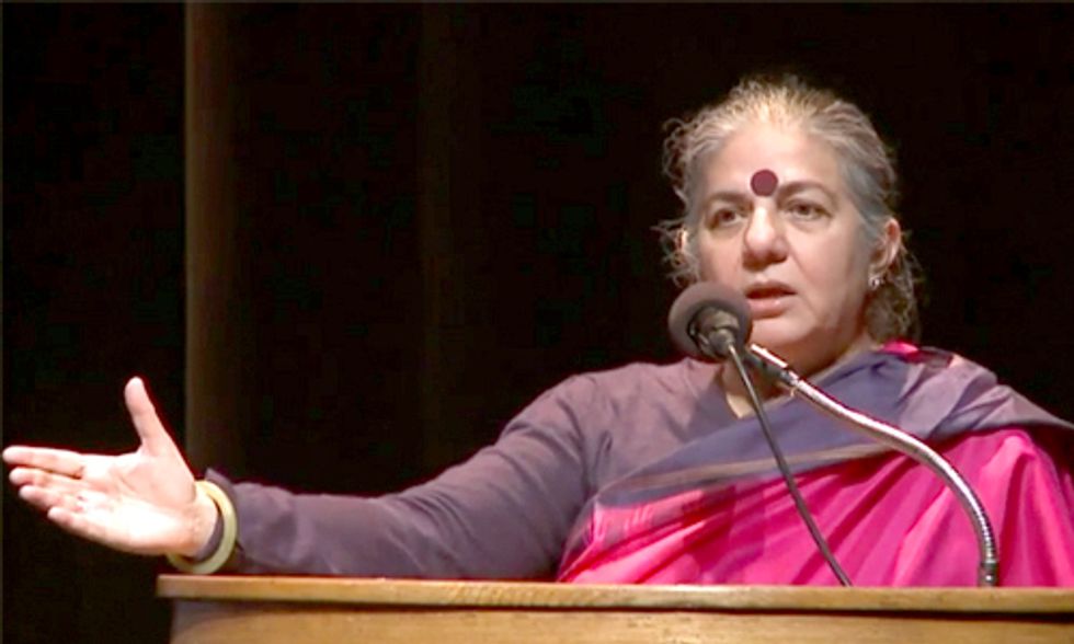Vandana Shiva: 'Our Very Existence on This Planet Is Being Called Into Question'