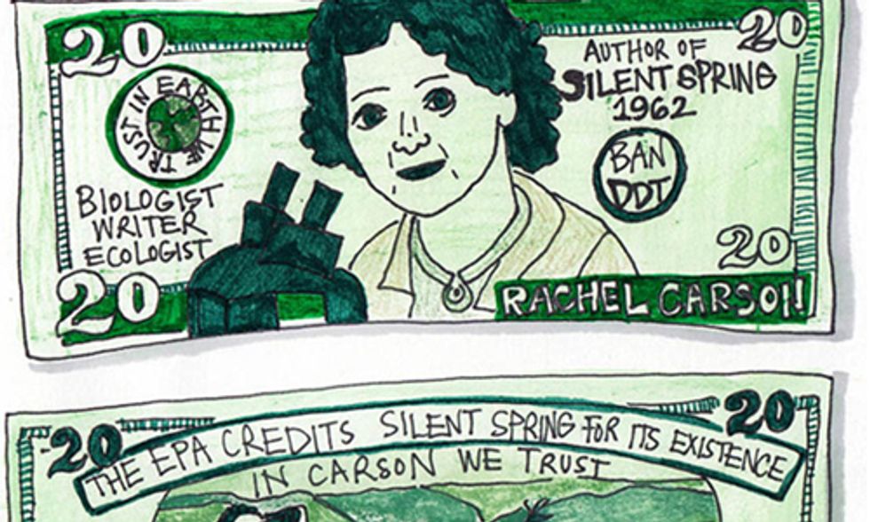 Will Rachel Carson Be the First Woman on the $20 Bill?