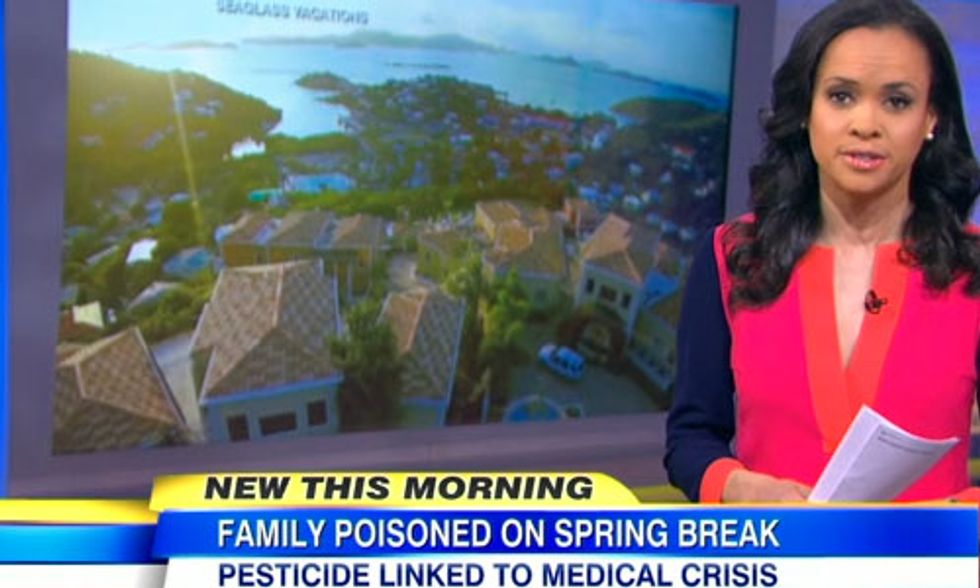 Family Poisoned on Spring Break, Turns Vacation Into a Nightmare