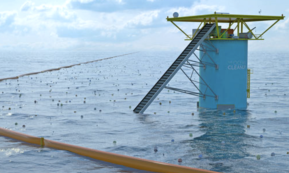 20 Year Old Claims He Can Rid the World's Oceans of Plastic