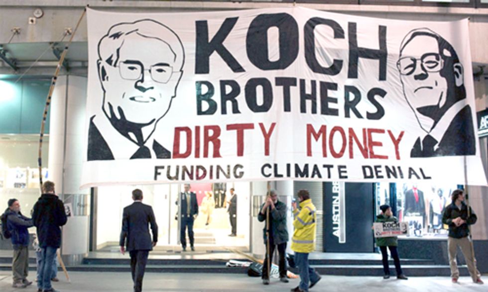 David Suzuki: Koch Brothers Continue to Oil the Machine of Climate Change Denial