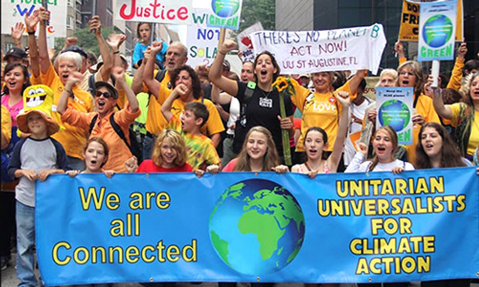 Unitarian Universalists: 'Climate Justice Is a Moral Issue ... It Is Our Obligation to Act'