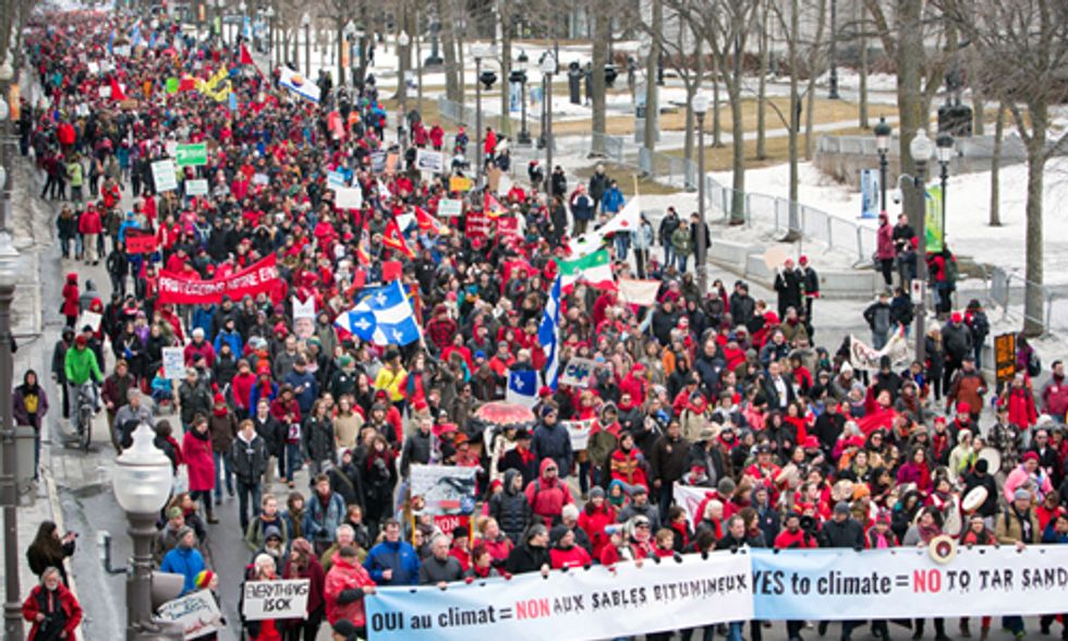 25,000 March in Canada Demanding Action on Climate Change