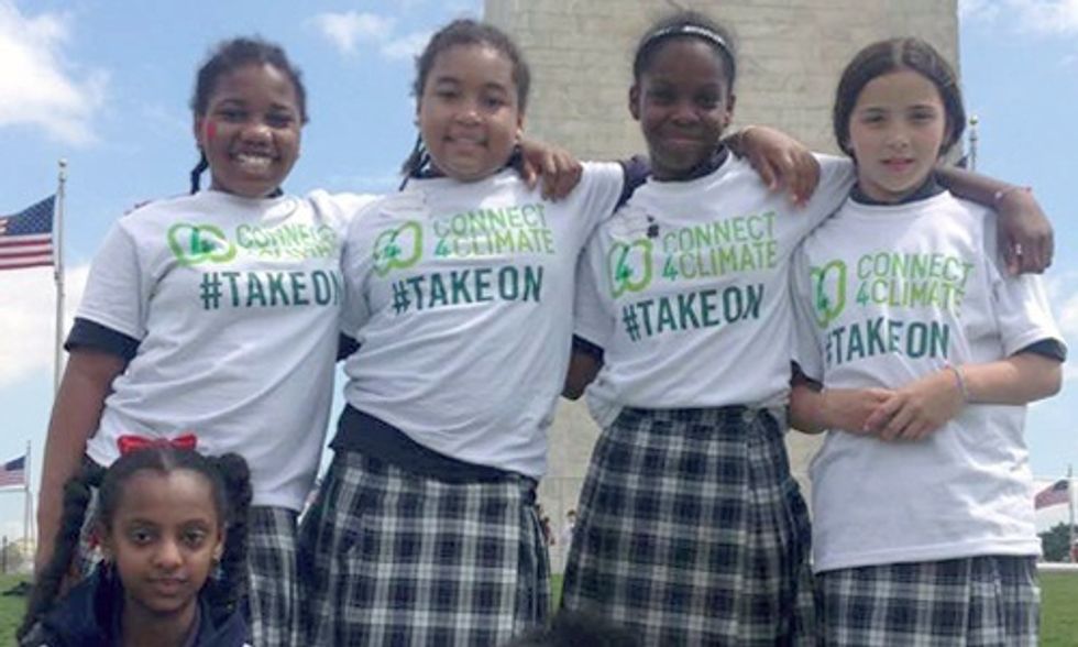 School Kids Weigh in on Helping the Planet at Earth Day Festivities in DC