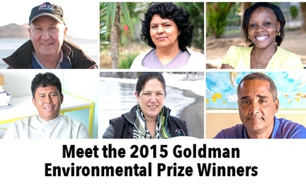 Meet 6 of the World's Top Environmental Heroes