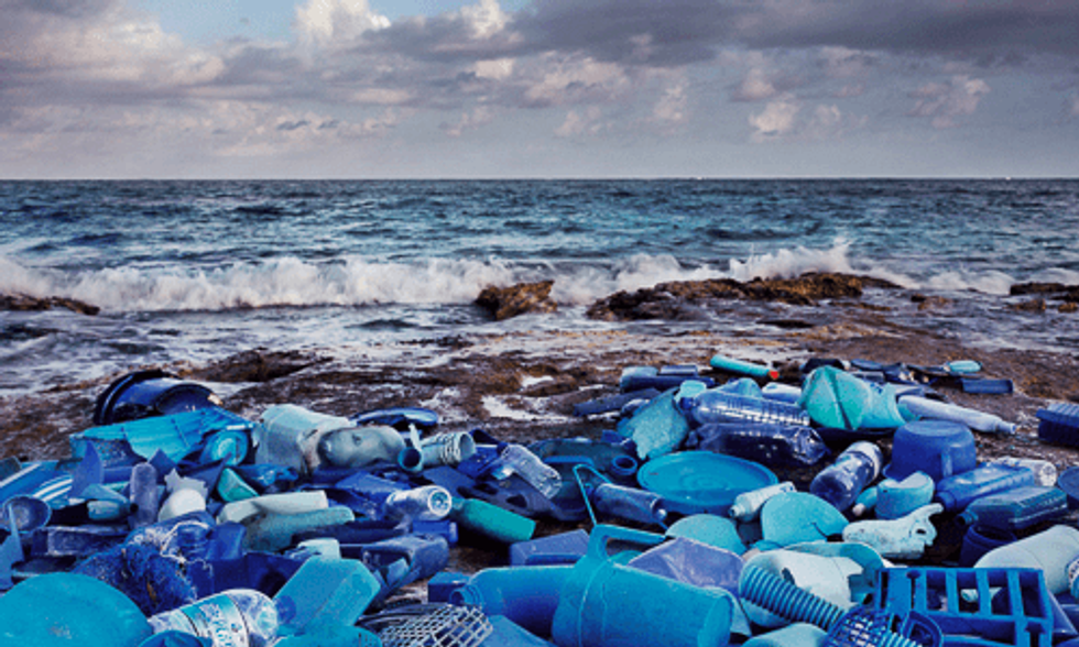 Surreal Photos Show Impact of Plastic Pollution on One of the World's Most Beautiful Places