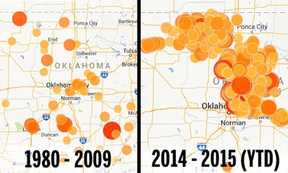 Confirmed Oklahoma Earthquakes Caused By Fracking Ecowatch