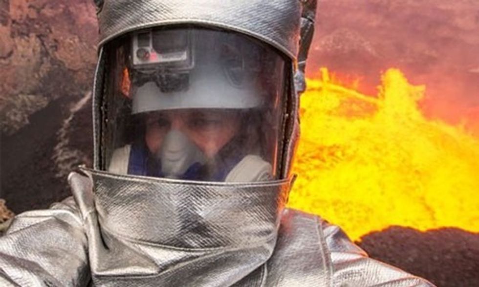 Watch Exclusive Trailer: George Kourounis Descends Into World's Most Active Volcano