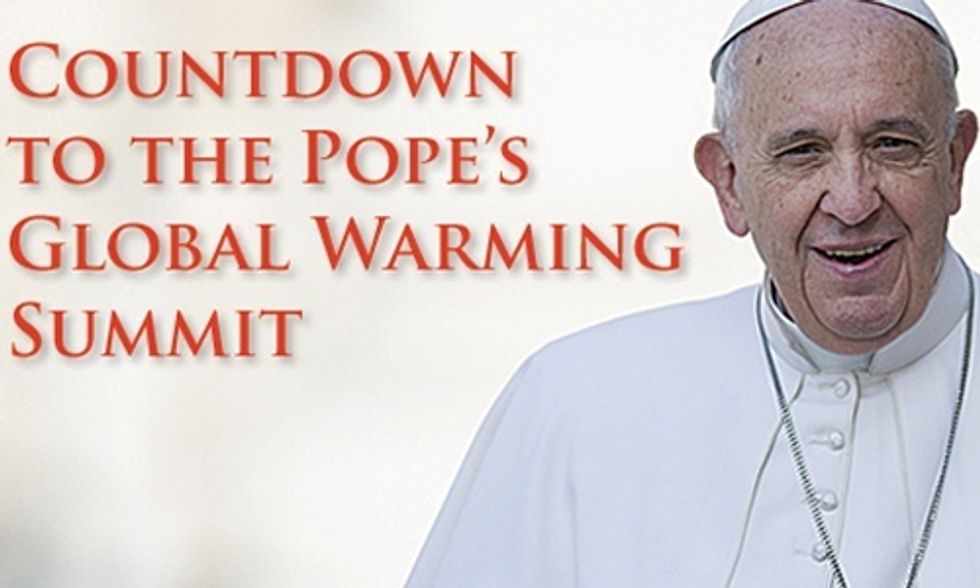 Heartland Institute Tells Pope Francis: 'Humans Are Not Causing a Climate Crisis on God’s Green Earth'