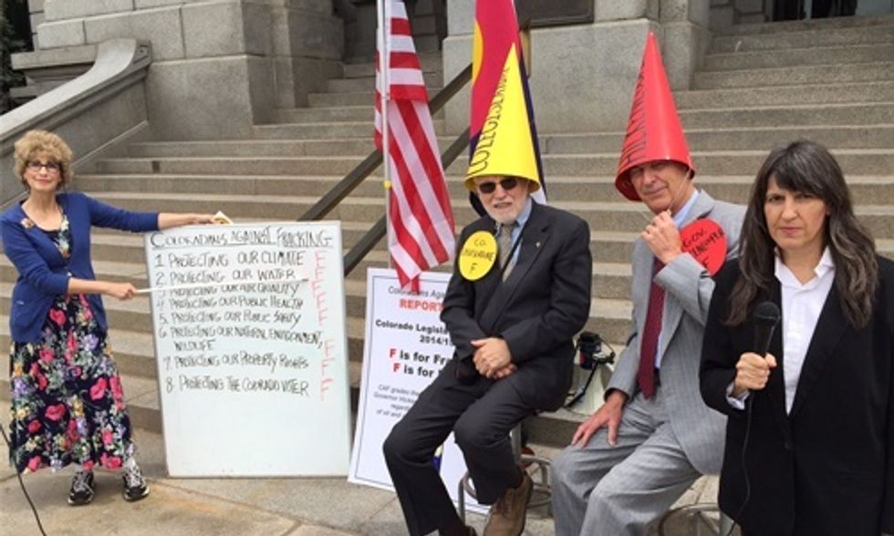 Coloradans Give Gov. Hickenlooper and State Legislature an 'F' for Failing to Address Fracking