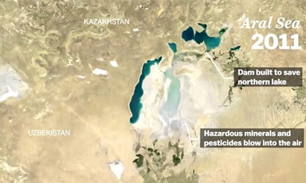 NASA's Time Lapse Video Shows Humanity's Impact on the Earth