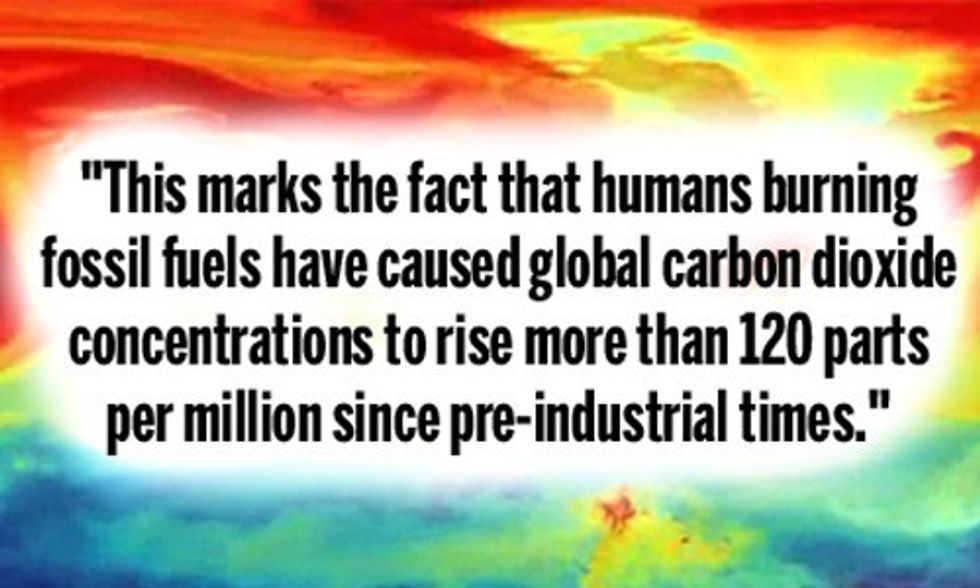 Global Carbon Levels Surpass 400 ppm for First Time Ever for Entire Month