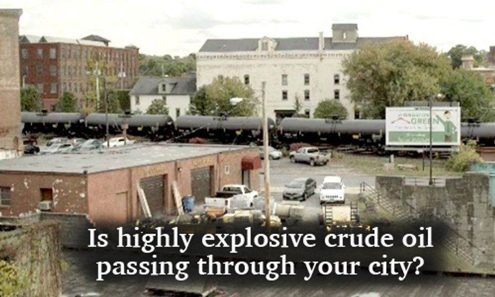 Are Dangerous Bomb Trains Rolling Through Your City?