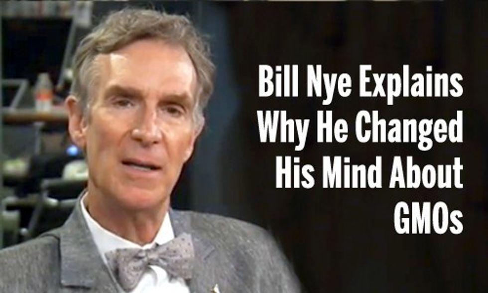 Bill Nye: GMOs Aren't 'Inherently Bad,' But Have 'Unintended Consequences'