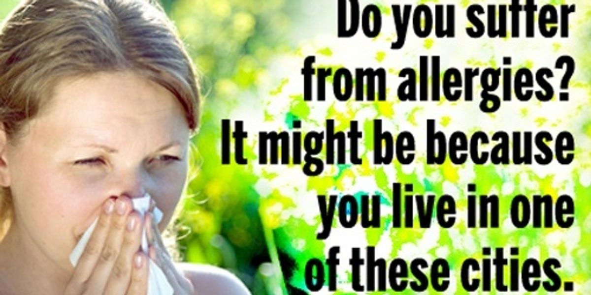 35 Worst Cities (and the Worst State) for Asthma and Allergy Sufferers - EcoWatch 35 Worst Cities (and the Worst State) for Asthma and Allergy Sufferers - EcoWatch