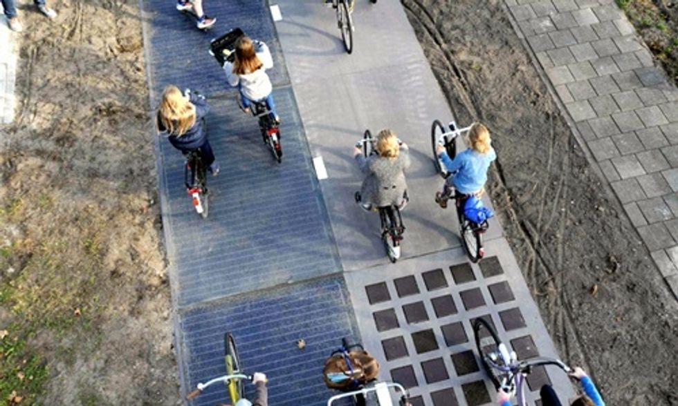 World's First Solar Road Already Generating More Power Than Expected