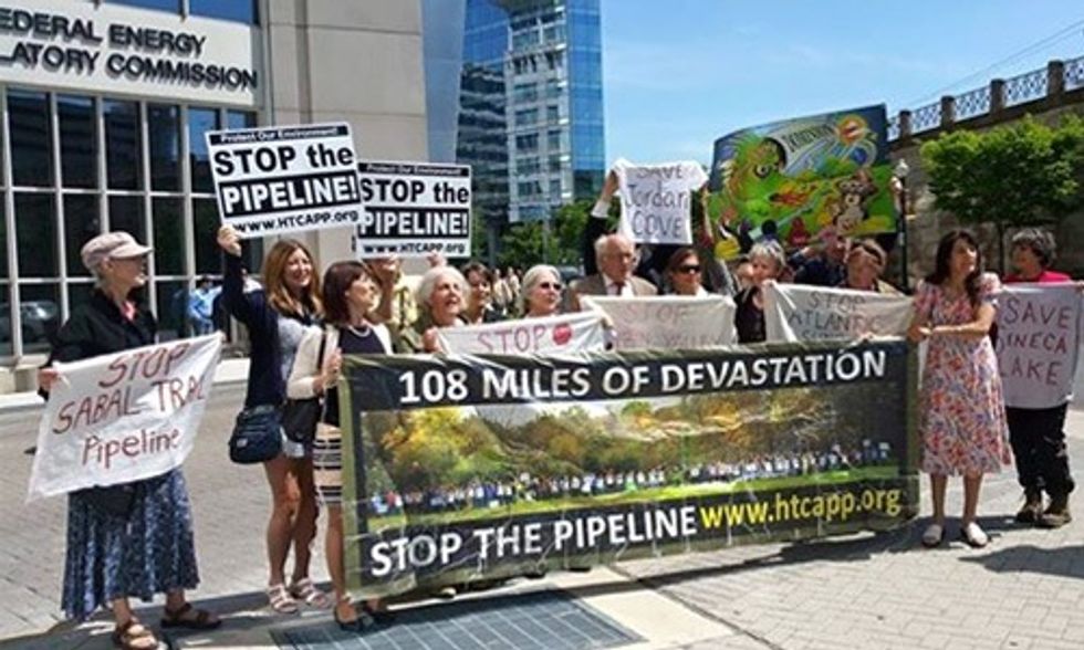 Ted Glick: It's Time to Stop FERC's Rubber Stamping of Fracking Infrastructure Projects