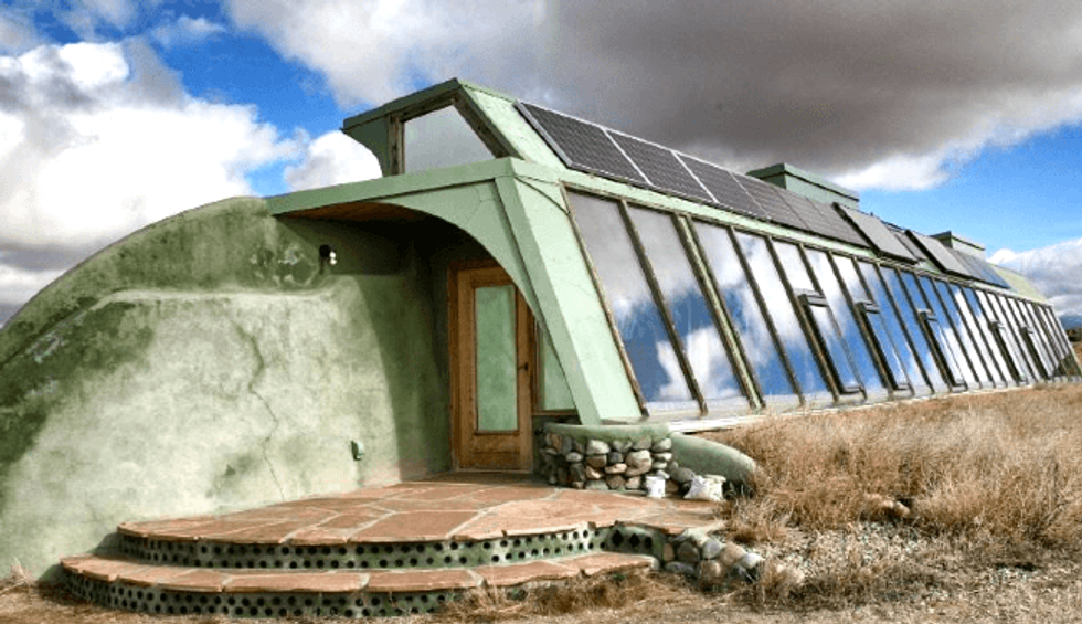 earthship home tour