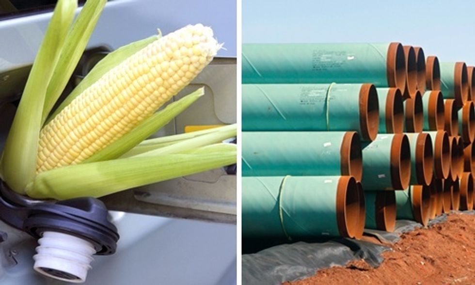 Corn Ethanol Is Worse for the Climate Than the Keystone XL Pipeline, According to EPA's Own Estimates