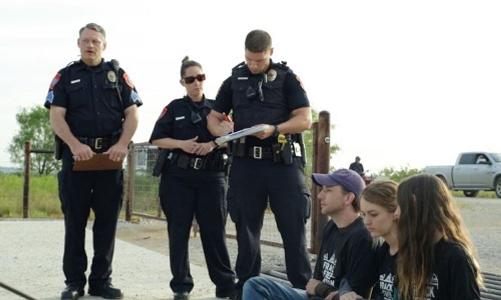 3 Arrested in Denton As Oklahoma Joins Texas in Banning Fracking Bans