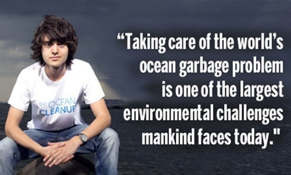 Boyan Slat to Deploy 'Longest Floating Structure in World History' to Clean Ocean Plastic