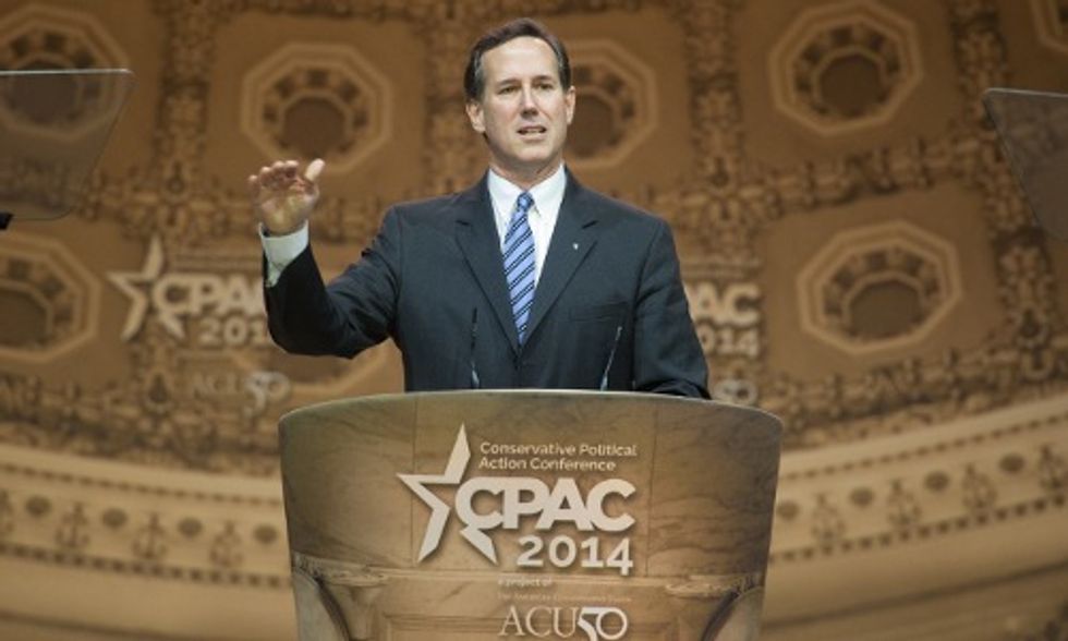 Santorum to Pope Francis: Police Bedrooms Not Climate Issues