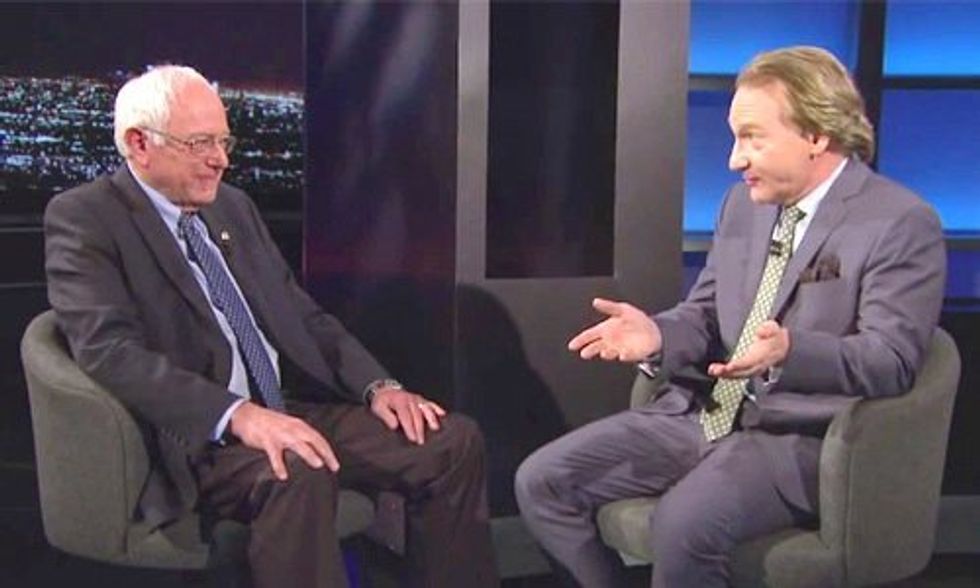 Sanders to Maher: Pope Francis's Forceful Stance on Climate Change Is 'a Miracle for Humanity'