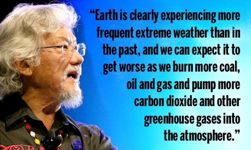 David Suzuki: The Realities of a Warming World