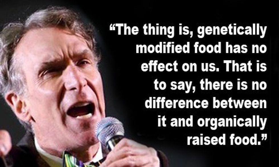 Was Bill Nye Paid by Monsanto to Change His Mind on GMOs?