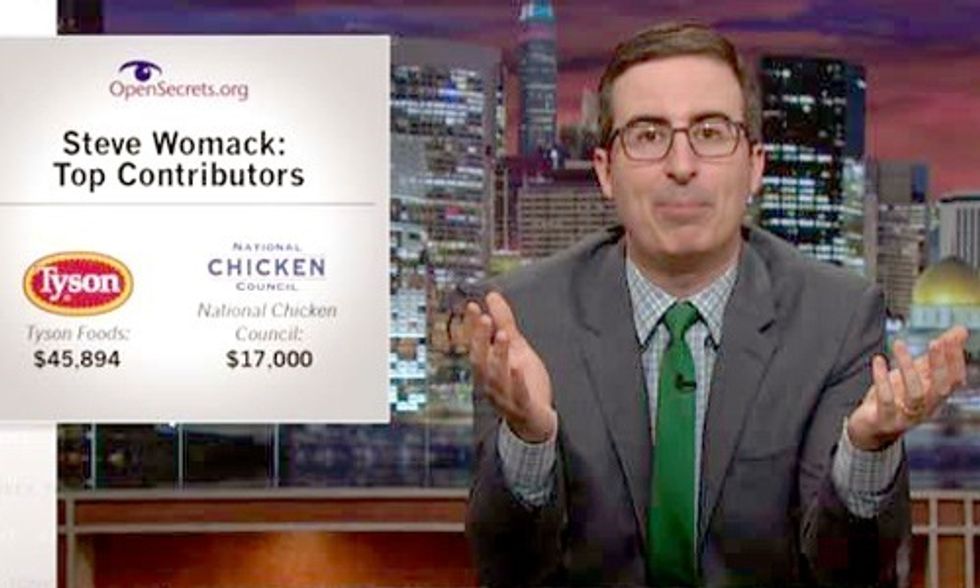 John Oliver's Beef With Chicken Giants May Have Impacted U.S. Policy