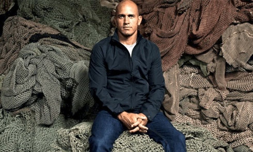 Pro Surfer Kelly Slater Launches Clothing Line Made From Ocean Trash