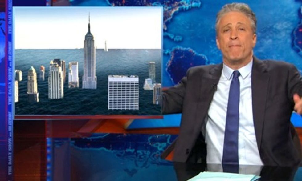 Jon Stewart: Iranian Nukes Not as Big a Threat as Climate Change