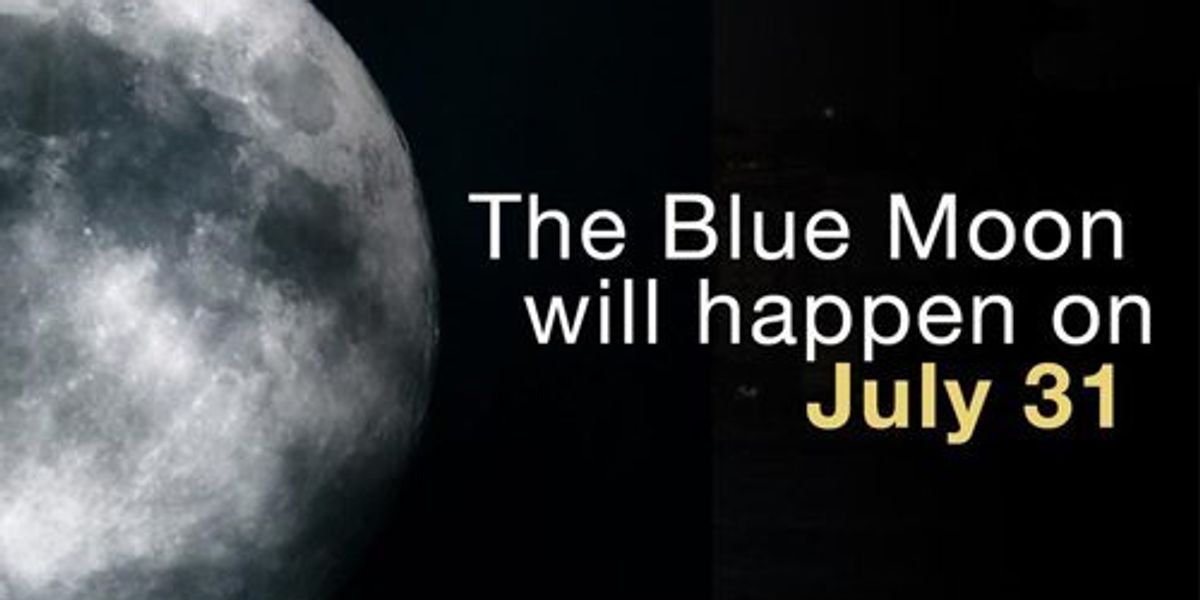 What Is a Blue Moon and Where Did It Get Its Name? EcoWatch