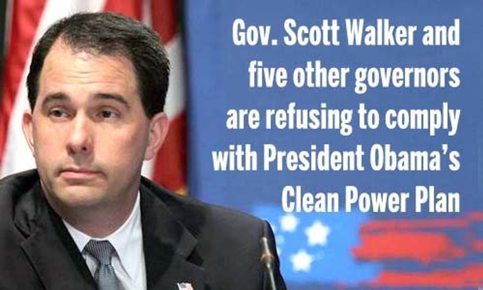 6 Governors Who Refuse to Comply With Obama's Clean Power Plan