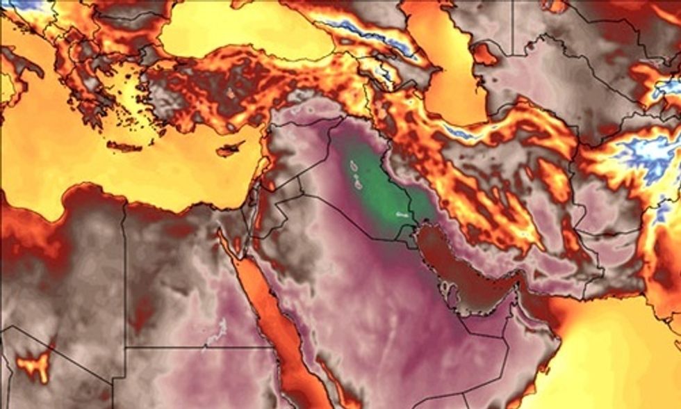 Heat Index in Iran Hits 164 Degrees: Among Hottest Urban Temperatures Ever Endured by Mankind