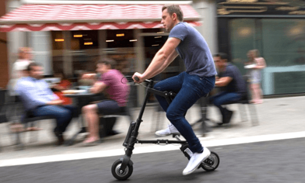 World's Lightest and Most Compact Electric Bike Can Fold Into a Backpack