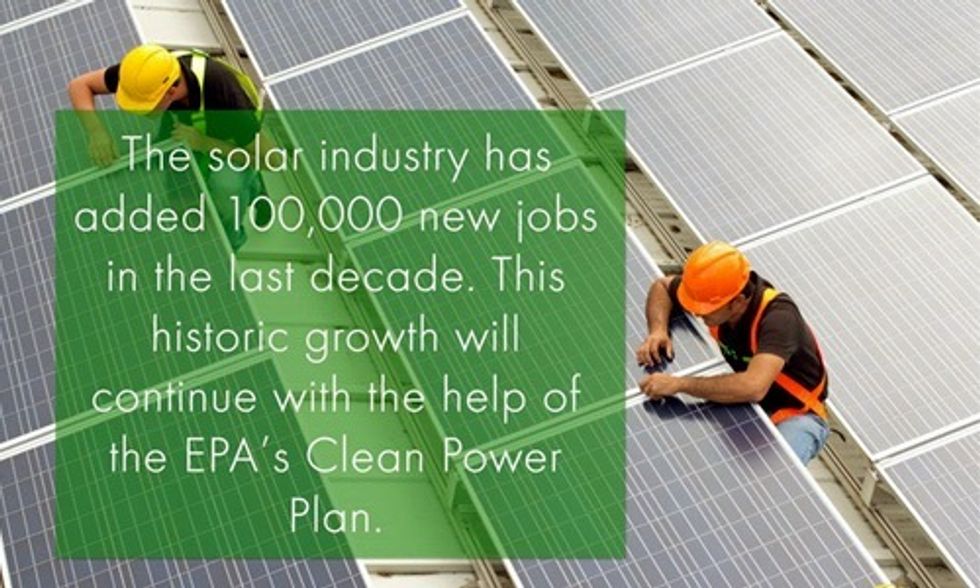 Solar Is Driving America Toward Its ‘Clean Power Plan’