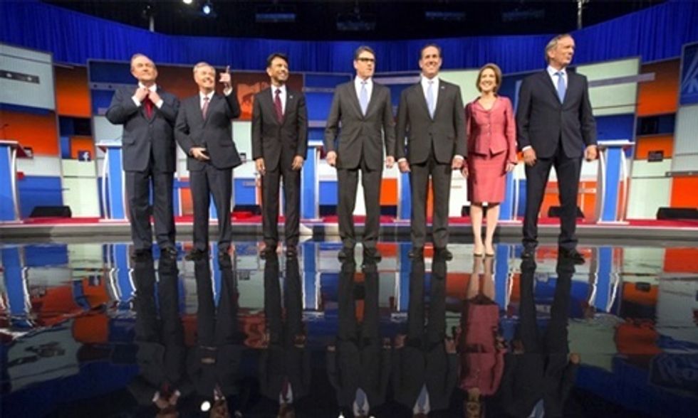Lone Republican Takes Stand on Climate at GOP Debate, But Vows to Build Keystone XL If Elected