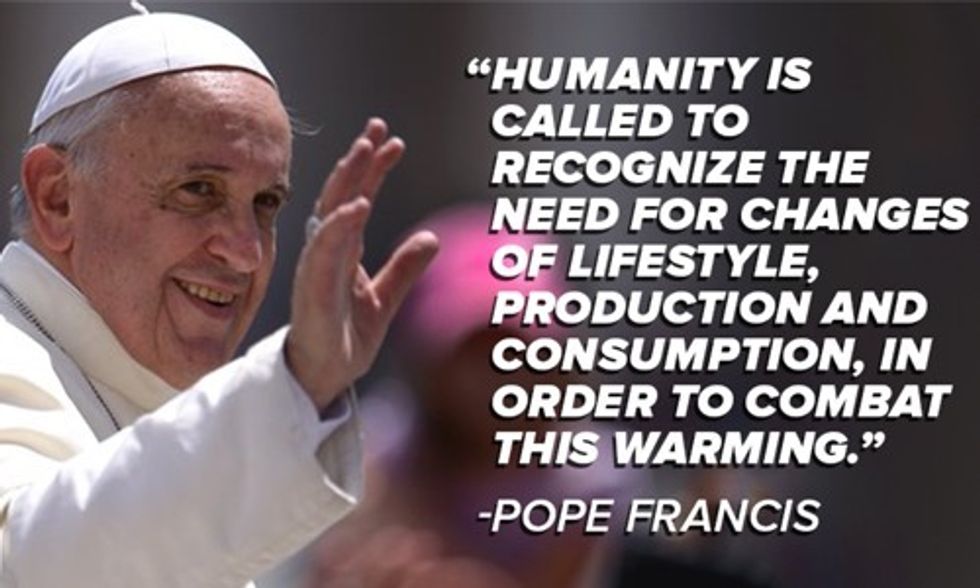 Despite Pope's Call to Climate Action, Churches Still Hold Millions in Fossil Fuels