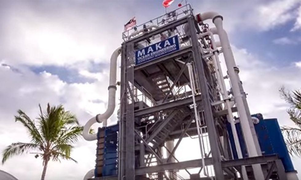 Hawaii Flips Switch on World's Largest Ocean Harvesting Clean Energy Plant