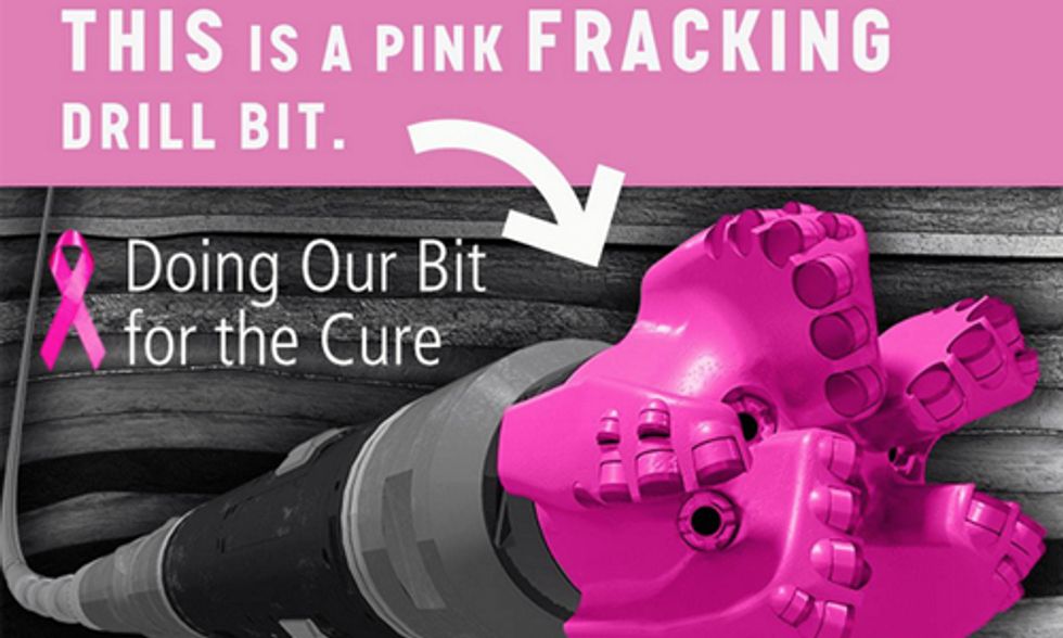 Pinkwashing: Fracking Company Teams Up With Susan G. Komen to 'End Breast Cancer Forever'
